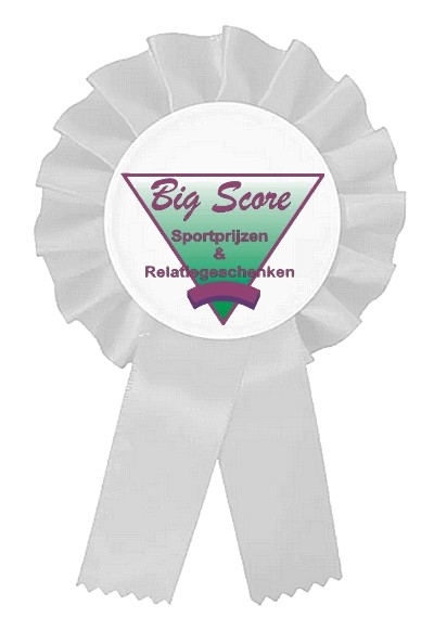 R 05 Jury Rozet Ø 8,5 L: 14,5 cm met optie Full-Colour logo Ø 50 mm